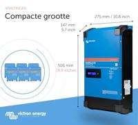 Victron Energy MultiPlus-II 24/3000/70-32 230V GX Omvormer 3000 W 24 V - 230 V Geïntegreerde laadregelaar - thumbnail