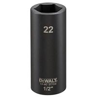 DeWALT DT7556 Krachtdop 1/2" lang | 22mm - thumbnail