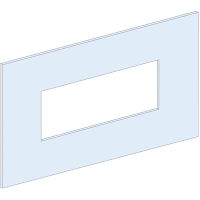 Schneider Electric PrismaSeT-P, frontplaat, voor handmatige netomschakeling, TransferPaccT FXM250, verticaal, breedte = 650 mm, hoogte = 5 modules 1 stuk(s)