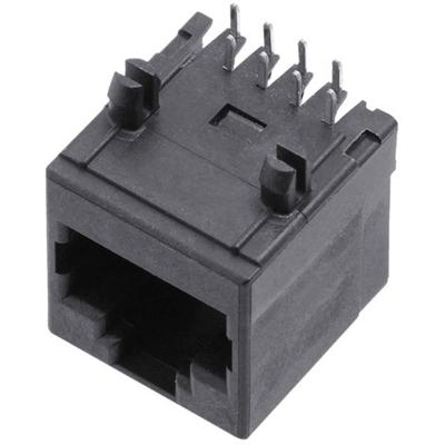 encitech RJJU-88-142-E7H-021 RJ45-connector 3257-0008-02 Bus, inbouw horizontaal Aantal polen (sensoren) 8P8C Zwart 1 stuk(s)