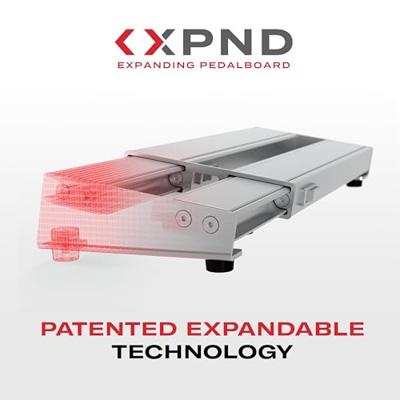D&apos;Addario PW-XPNDPB-02 XPND Pedalboard - 2 Rows