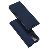 Dux Ducis - Pro Serie Slim wallet hoes -Samsung Galaxy A72 - Blauw - thumbnail