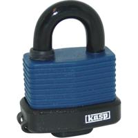 Kasp K13545D Hangslot 63 mm Verschillend sluitend Blauw Sleutelslot - thumbnail