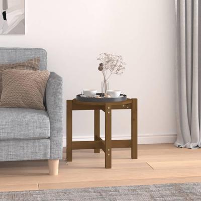 Salontafel 52,5x45 cm massief grenenhout honingbruin Salontafel 52,5x45 cm massief grenenhout honingbruin