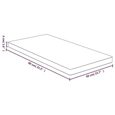 VidaXL Snijplank 80x40x4 cm bamboe VidaXL Snijplank 80x40x4 cm bamboe