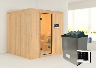 Karibu | Tromsö Sauna | Kachel 9 kW Externe Bediening