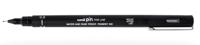 Uni Pin fineliner, ronde punt, 0,3 mm, zwart - thumbnail