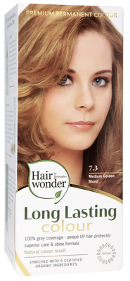 Henna Plus Long lasting colour 7.3 medium golden blond 100 Milliliter Henna Plus Long lasting colour 7.3 medium golden blond 100 Milliliter