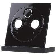 GIRA INZPL COAX+SAT ZWART SC - thumbnail