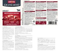 ANIMONDA GranCarno Adult Meat cocktail - nat hondenvoer - 400g - thumbnail