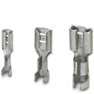 Phoenix Contact 3240155 Platte stekker (female) Insteekbreedte: 4.8 mm Insteekdikte: 0.8 mm 180 ° Ongeïsoleerd Metaal 100 stuk(s)