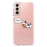 Samsung Galaxy S21 FE Stevig | Bumper Hoesje | Cow - thumbnail