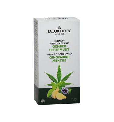 Jacob Hooy Jacob Hooy Hennep Gember Pepermunt Thee (20st)