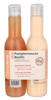 Blancreme Shower Gel + Creamy Body Milk Duo 400 ml Douche & bad Blancreme Shower Gel + Creamy Body Milk Duo 400 ml Douche & bad
