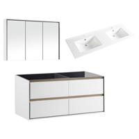 Differnz Providence badmeubelset 120 cm FSC wit - thumbnail