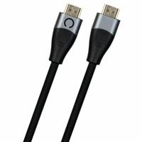 HDMI 2.1-kabel - KONIX - Nintendo Switch 2 - Compatibiliteit met 4K en 8K - Gevlochten nylon - Lengte 1,8 m - Zwart - thumbnail