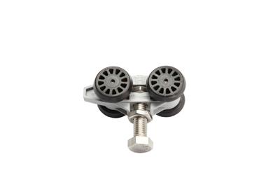 285N/RVS-Hangrol met draadeind (kunststof body) 285N/RVS-Hangrol met draadeind (kunststof body)