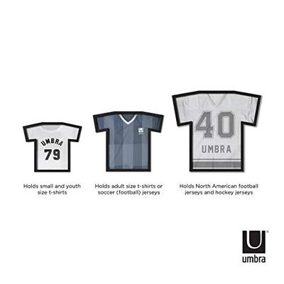 Umbra T-Frame schilderij lijst/frame voor sport shirts - 62x72x3cm - zwart 1013430-040