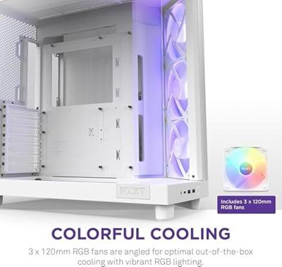 NZXT H6 Flow RGB wit