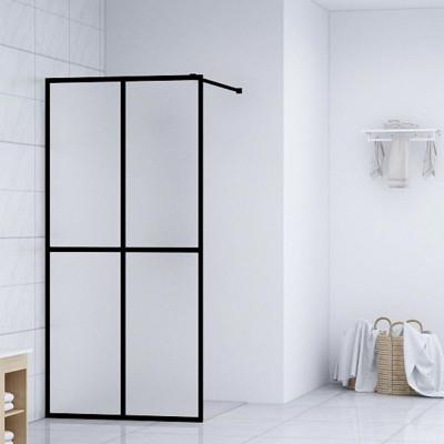 Inloopdouchewand 118x190 cm mat gehard glas