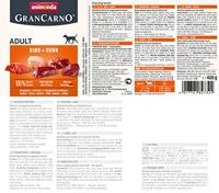 animonda GranCarno Original Rundvlees, Kip Volwassen 400 g - thumbnail