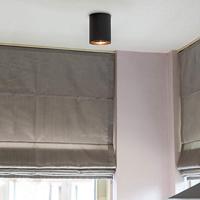 QAZQA Spot grijs met koper draai- en kantelbaar - Rondoo Up - thumbnail