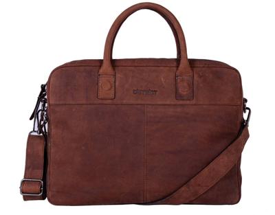 DSTRCT Wall Street Workingbag 15,6 inch-Brown