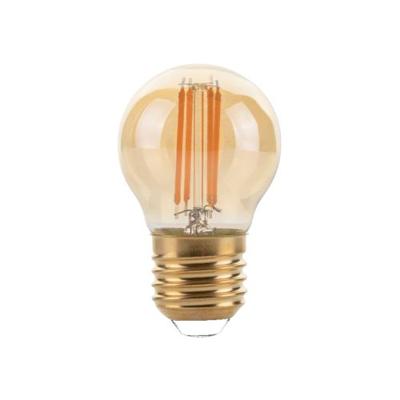 LED E27-G45 Filamentlamp 4 Watt - 2700K - Dimbaar - Amber LED E27-G45 Filamentlamp 4 Watt - 2700K - Dimbaar - Amber
