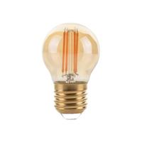 LED E27-G45 Filamentlamp 4 Watt - 2700K - Dimbaar - Amber - thumbnail