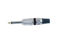 OMNITRONIC Jack plug 6.3 mono bk ROAD 10x - thumbnail