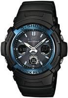 Casio AWG-M100A-1A horloge Elektronisch Polshorloge Zwart, Blauw - thumbnail