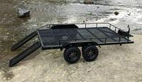Amewi Amewi Trailer 1:10 Crawler, Raupenfahrzeug, 1:10, 2,2 kg 1:10 Crawler aanhanger Aanhanger Bouwpakket - thumbnail