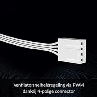ARCTIC P14 PWM Computer behuizing Ventilator 14 cm Transparant, Wit 1 stuk(s) - thumbnail