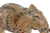 Decoratieve figuren Home ESPRIT Multicolour Olifant 32,5 x 12,5 x 21 cm - thumbnail