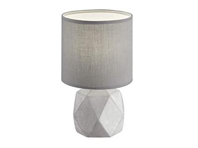 Trio TafellampPike 28cm betongrijs met titaan - R50831087