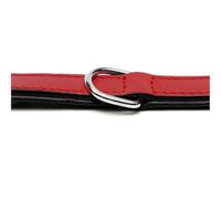Hondenhalsband Gloria Gestoffeerd Rood (30 cm) (30 x 1,5 cm) - thumbnail