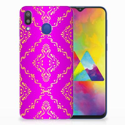 Siliconen Hoesje Samsung Galaxy M20 (Power) Barok Roze