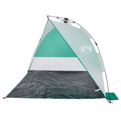VidaXL Strandtent waterdicht snelontgrendeling zeegroen VidaXL Strandtent waterdicht snelontgrendeling zeegroen