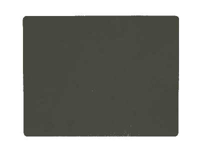 LIND DNA - Dinner Mat Square - Placemat 35x45cm Nupo Dark Green