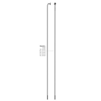 Sapim spaak 13-274 leader rvs zonder nippel (100st)