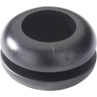 HellermannTyton HV1203-PVC-BK-M1 Kabeldoorvoering Klem-Ø (max.) 10 mm Plaatdikte (max.) 2 mm PVC Zwart 1 stuk(s) HellermannTyton HV1203-PVC-BK-M1 Kabeldoorvoering Klem-Ø (max.) 10 mm Plaatdikte (max.) 2 mm PVC Zwart 1 stuk(s)