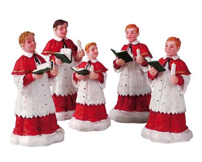 Lemax the choir s/5 kerstdorp figuur type 4 2005