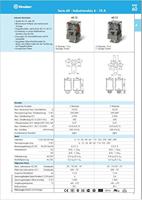 Finder 60.13.9.024.0070 Steekrelais 24 V/DC 10 A 3x wisselcontact 1 stuk(s) - thumbnail