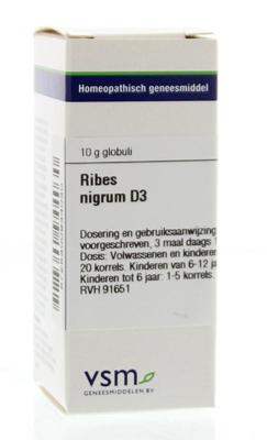 VSM Ribes nigrum D3 10 Gram VSM Ribes nigrum D3 10 Gram