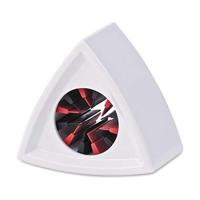 Rycote Single Triangular White Mic Flag - thumbnail