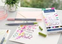 Faber Castell Duo aquarelmarker Goldfaber - etui 6 stuks Lettering - thumbnail