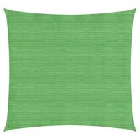VidaXL Zonnezeil 160 g/m² 3x3 m hdpe lichtgroen - thumbnail
