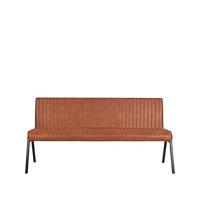 LABEL51 Eetkamerbank 'Matz', 175cm, kleur Bruin - thumbnail