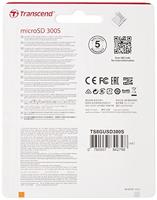 Transcend Premium 300S microSDHC-kaart 8 GB Class 10 - thumbnail