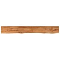 Tafelblad rechthoekig natuurlijke rand 180x30x3,8 cm acaciahout - thumbnail